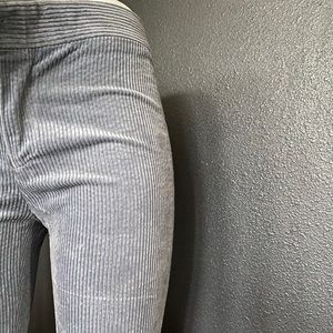 Gray corduroy bellbottoms